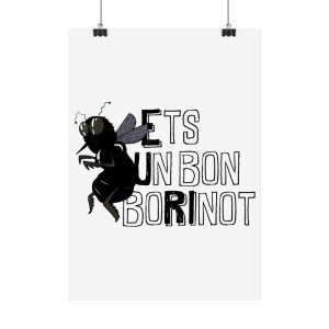 Poster - Camiseta «Ets un bon borinot»
