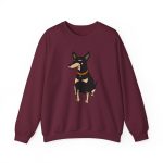 Sudadera cuello redondo - Granate - Ca rater