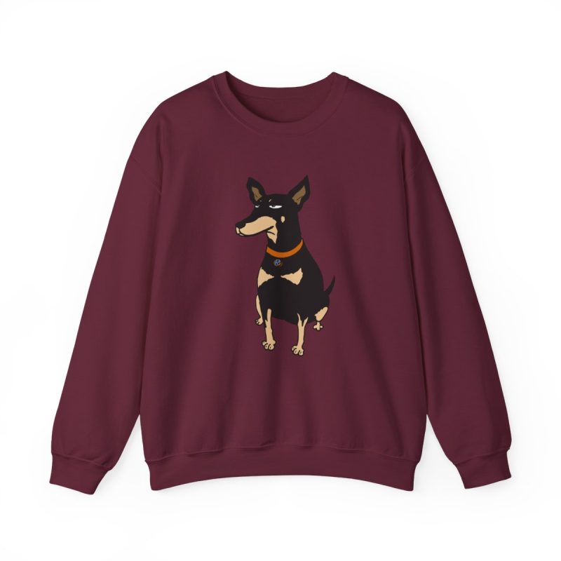 Sudadera cuello redondo - Granate - Ca rater