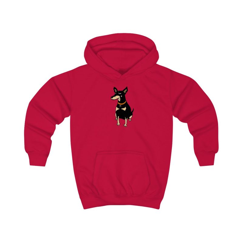 Sudadera con capucha infantil - Rojo fuego - Ca rater