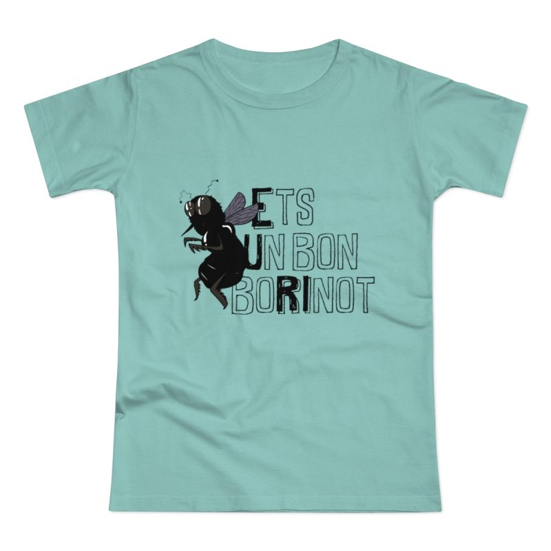 Camiseta mujer punto liso - Verde menta - Camiseta «Ets un bon borinot»