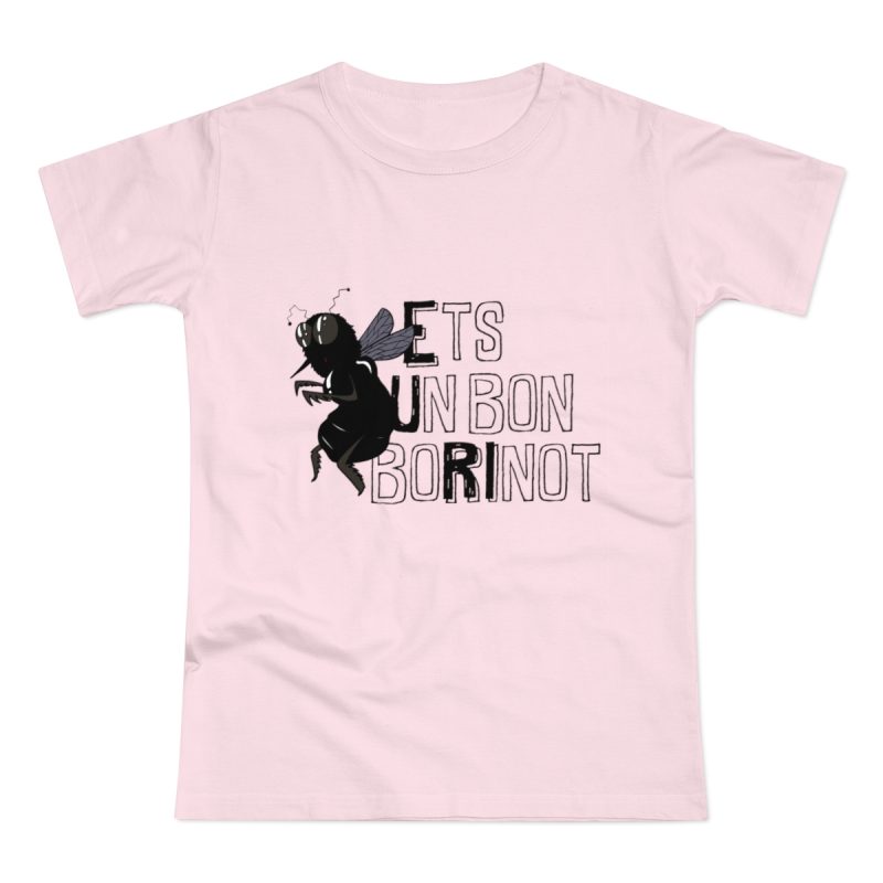 Camiseta mujer punto liso - Rosa orquidea - Camiseta «Ets un bon borinot»