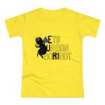 Camiseta mujer punto liso - Amarillo solar - Camiseta «Ets un bon borinot»