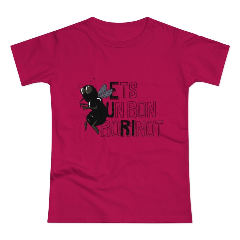 Camiseta mujer punto liso - Sorbete - Camiseta «Ets un bon borinot»