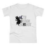 Camiseta mujer punto liso - Blanco - Camiseta «Ets un bon borinot»
