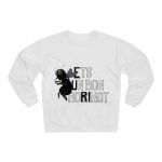 Sudadera cuello redondo premium - Blanco - Camiseta «Ets un bon borinot» Sudadera cuello redondo premium - Blanco - Camiseta «Ets un bon borinot»