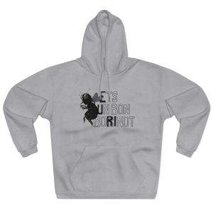 Sudadera con capucha cerrada - Gris jaspeado claro - Camiseta «Ets un bon borinot»