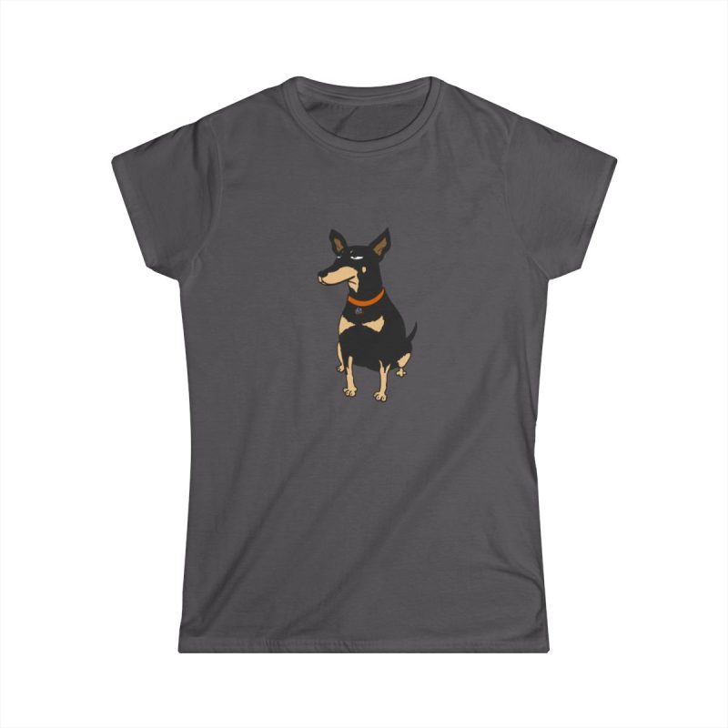 Camiseta mujer Softstyle - Gris marengo - Ca rater Camiseta mujer Softstyle - Gris marengo - Ca rater