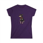 Camiseta mujer Softstyle - Morado - Ca rater Camiseta mujer Softstyle - Morado - Ca rater