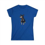 Camiseta mujer Softstyle - Azul royal - Ca rater Camiseta mujer Softstyle - Azul royal - Ca rater