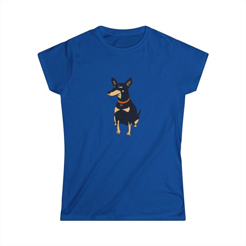 Camiseta mujer Softstyle - Azul royal - Ca rater