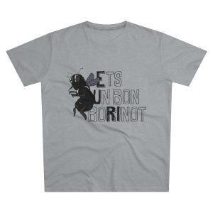 Camiseta hombre corte moderno - Gris Oxford claro - Camiseta «Ets un bon borinot»