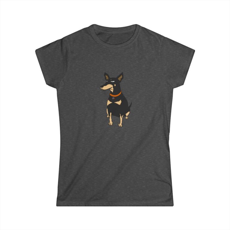 Camiseta mujer Softstyle - Gris oscuro jaspeado - Ca rater