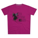 Camiseta hombre corte moderno - Rosa oscuro - Camiseta «Ets un bon borinot»