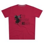 Camiseta hombre corte moderno - Rojo - Camiseta «Ets un bon borinot»