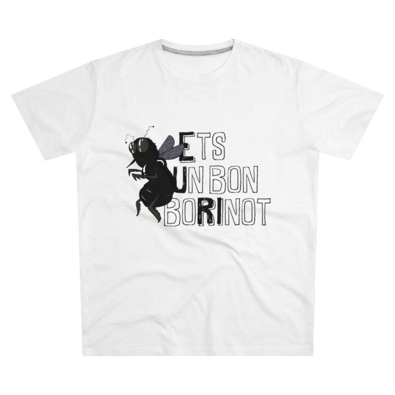Camiseta hombre corte moderno - Blanco - Camiseta «Ets un bon borinot»