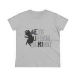 Camiseta mujer algodon medio - Gris deportivo - Camiseta «Ets un bon borinot» Camiseta mujer algodon medio - Gris deportivo - Camiseta «Ets un bon borinot»