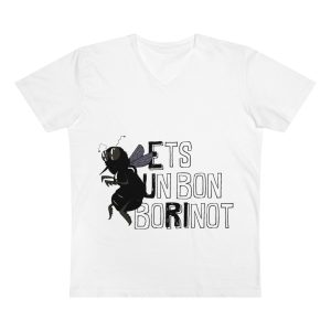Camiseta hombre cuello de pico Presenter - Blanco - Camiseta «Ets un bon borinot»