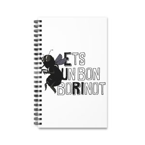 Cuaderno de espiral - Camiseta «Ets un bon borinot»