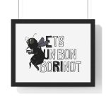 Poster enmarcado horizontal - Negro - Camiseta «Ets un bon borinot» Poster enmarcado horizontal - Negro - Camiseta «Ets un bon borinot»