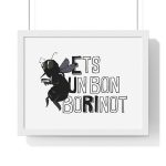 Poster enmarcado horizontal - Blanco - Camiseta «Ets un bon borinot» Poster enmarcado horizontal - Blanco - Camiseta «Ets un bon borinot»