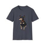 Camiseta Softstyle - Azul marino jaspeado - Ca rater