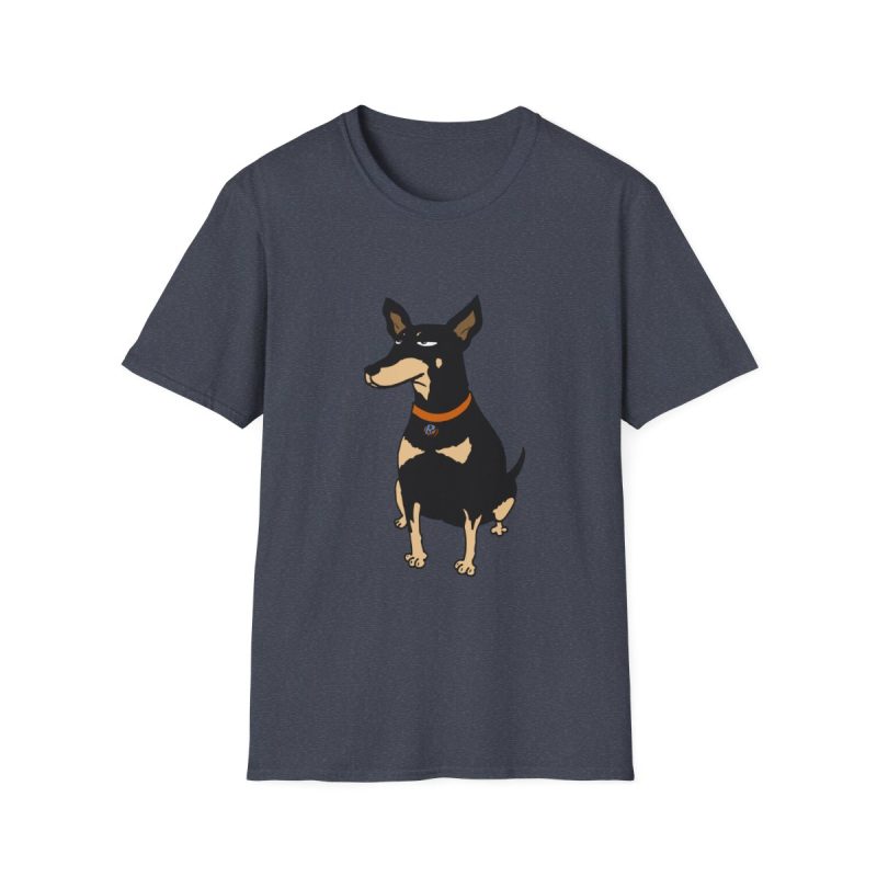 Camiseta Softstyle - Azul marino jaspeado - Ca rater