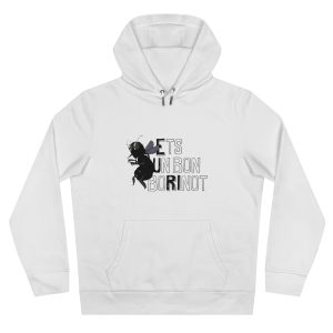 Sudadera con capucha King - Blanco - Camiseta «Ets un bon borinot»