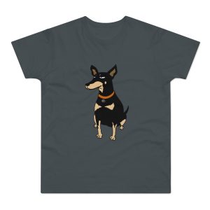 Camiseta hombre punto liso - Gris oscuro - Ca rater