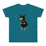 Camiseta hombre punto liso - Azul diva - Ca rater