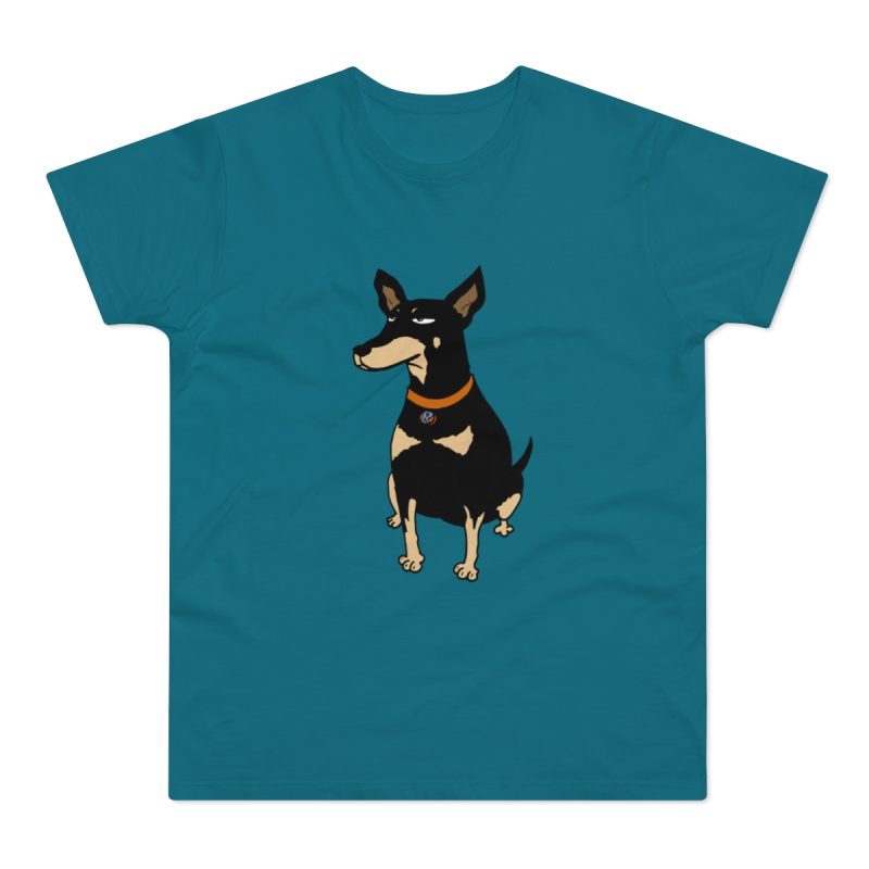 Camiseta hombre punto liso - Azul diva - Ca rater