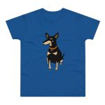 Camiseta hombre punto liso - Azul royal intenso - Ca rater