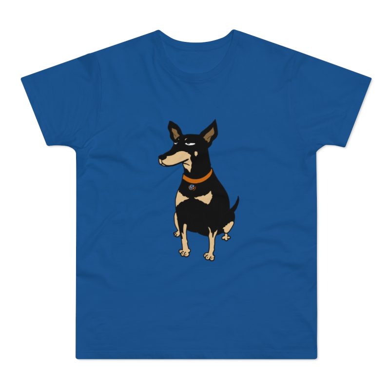 Camiseta hombre punto liso - Azul royal intenso - Ca rater