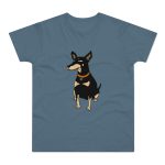 Camiseta hombre punto liso - Azul piedra - Ca rater
