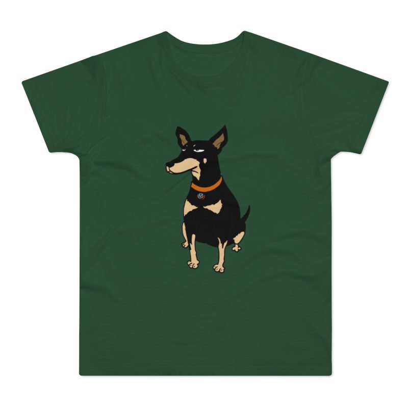 Camiseta hombre punto liso - Verde botella - Ca rater