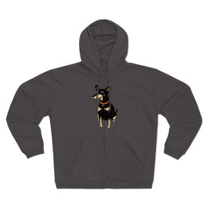 Sudadera capucha con cremallera premium - Antracita - Ca rater