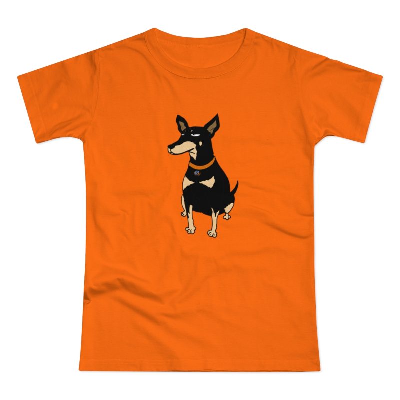 Camiseta mujer punto liso - Naranja - Ca rater