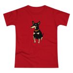 Camiseta mujer punto liso - Rojo - Ca rater