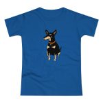 Camiseta mujer punto liso - Azul royal intenso - Ca rater