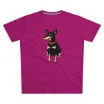 Camiseta hombre corte moderno - Rosa oscuro - Ca rater Camiseta hombre corte moderno - Rosa oscuro - Ca rater