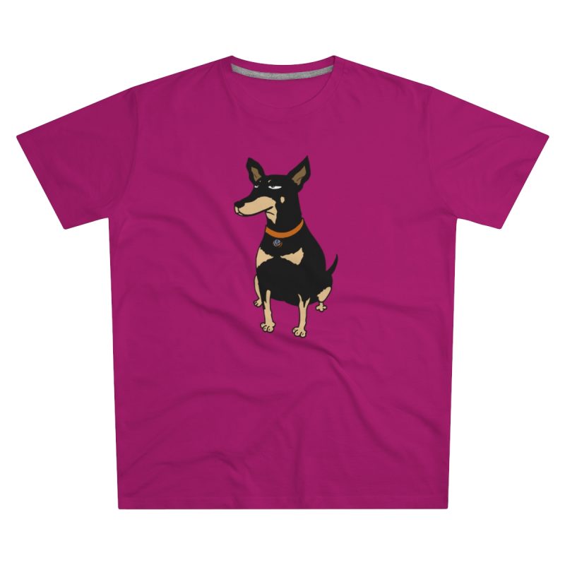 Camiseta hombre corte moderno - Rosa oscuro - Ca rater