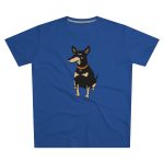 Camiseta hombre corte moderno - Azul royal intenso - Ca rater Camiseta hombre corte moderno - Azul royal intenso - Ca rater