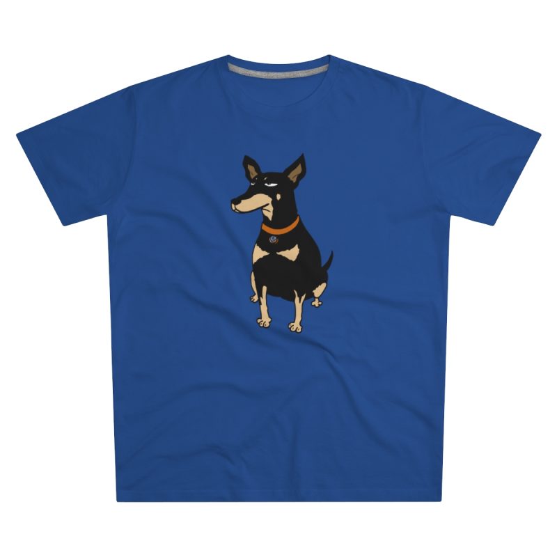 Camiseta hombre corte moderno - Azul royal intenso - Ca rater