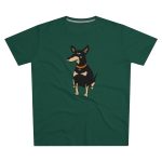 Camiseta hombre corte moderno - Verde botella - Ca rater Camiseta hombre corte moderno - Verde botella - Ca rater