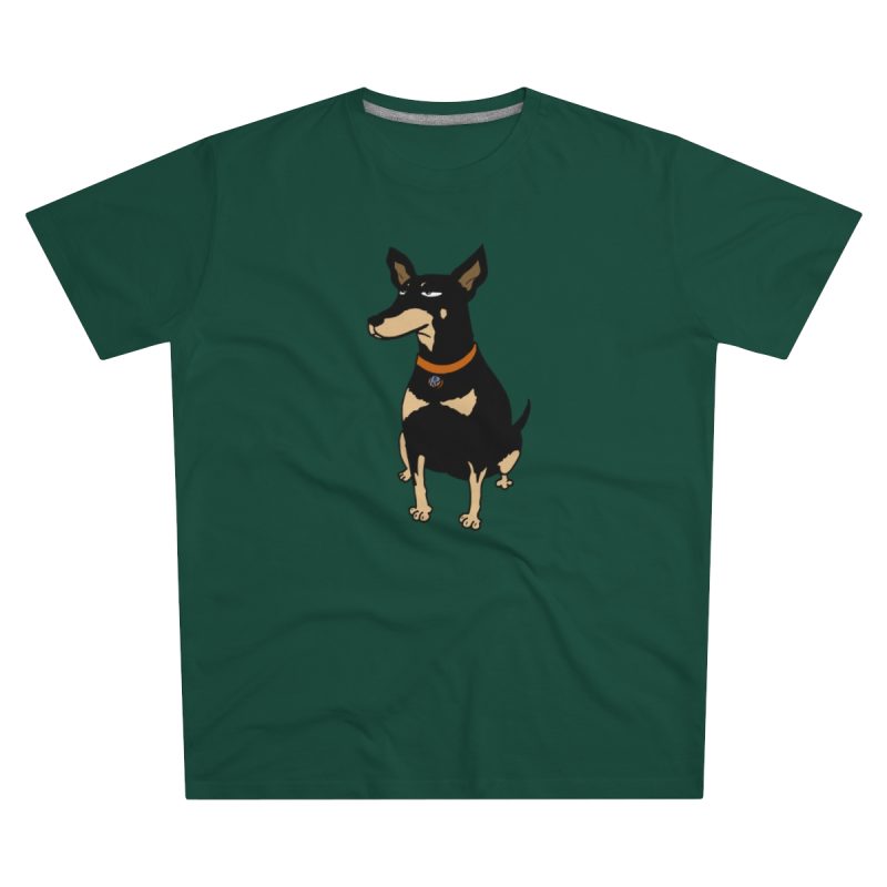 Camiseta hombre corte moderno - Verde botella - Ca rater