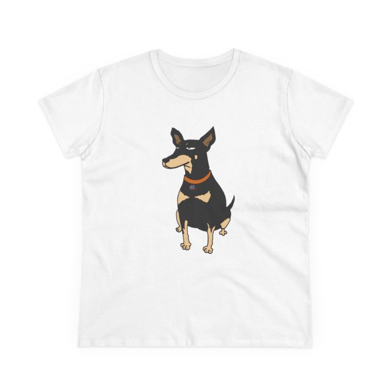 Camiseta mujer algodon medio - Blanco - Ca rater
