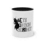 Taza bicolor - Negro - Camiseta «Ets un bon borinot» Taza bicolor - Negro - Camiseta «Ets un bon borinot»
