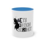Taza bicolor - Azul claro - Camiseta «Ets un bon borinot» Taza bicolor - Azul claro - Camiseta «Ets un bon borinot»