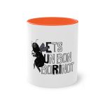 Taza bicolor - Naranja - Camiseta «Ets un bon borinot» Taza bicolor - Naranja - Camiseta «Ets un bon borinot»
