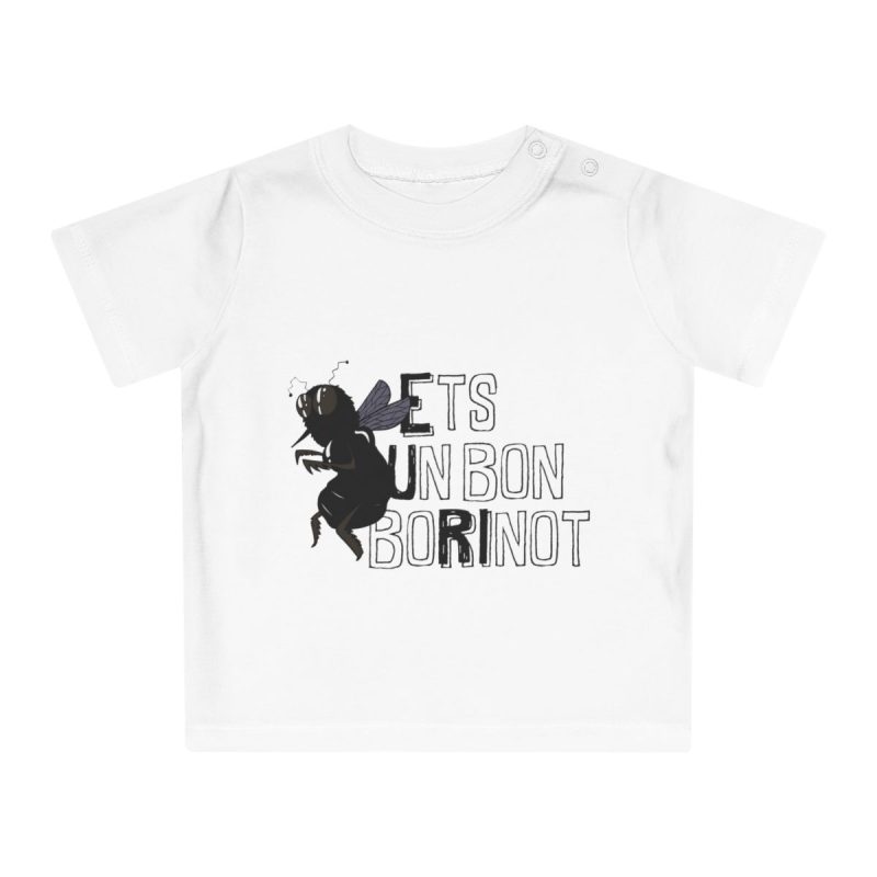 Camiseta de bebe - Blanco - Camiseta «Ets un bon borinot»